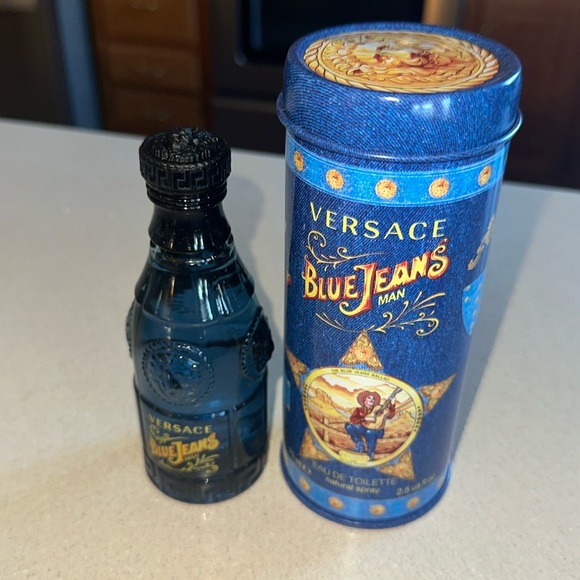 Versace Blue Jeans For Men 75ml Spray With Tin - Picture 1 of 3